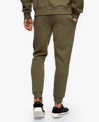 TOPMAN - Quần jogger nam lưng thun Khaki Classic