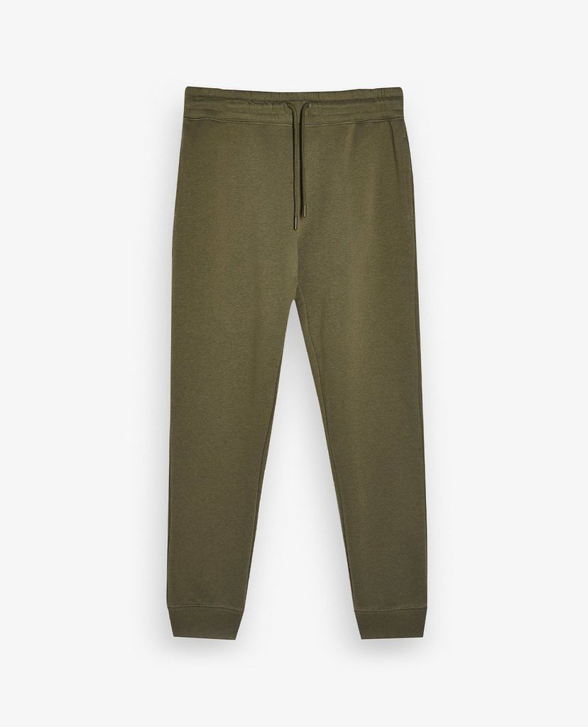TOPMAN - Quần jogger nam lưng thun Khaki Classic