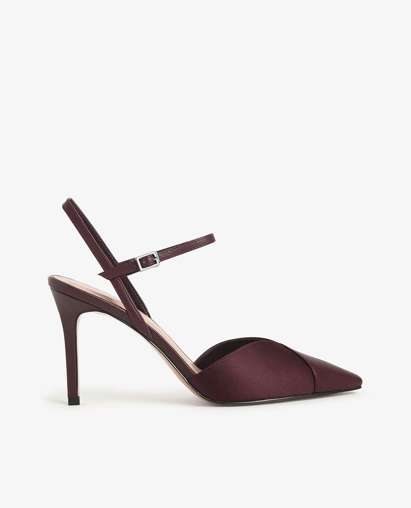 CHARLES & KEITH - Giày cao gót mũi nhọn Ankle Strap Pumps