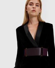 CHARLES & KEITH - Thắt lưng nữ bản rộng Thick Waist