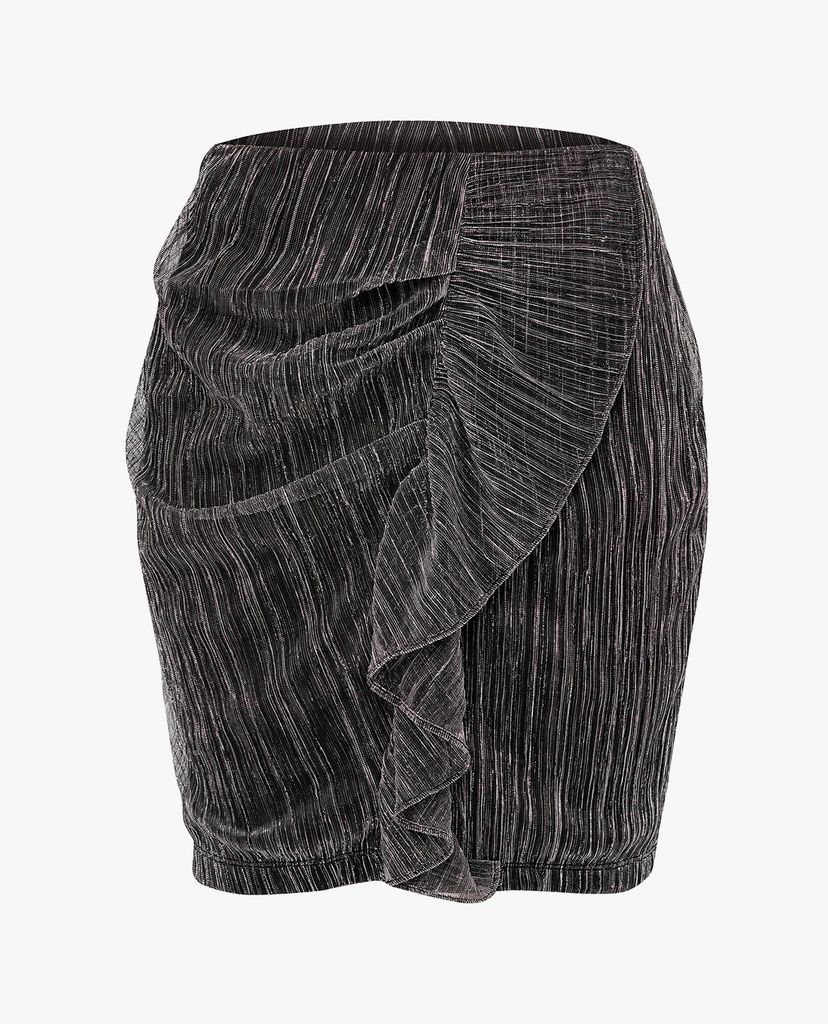 GIGI - Chân váy mini bút chì Asymetric Draped