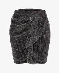 GIGI - Chân váy mini bút chì Asymetric Draped