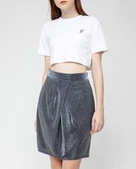 GIGI - Chân váy mini ôm body Draped Front