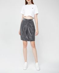 GIGI - Chân váy mini ôm body Draped Front
