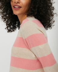 MAX&Co. - Áo sweater nữ tay dài cổ tròn Short Wool And Casmere