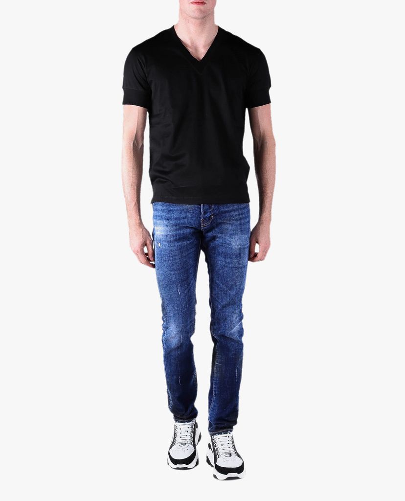 DSQUARED2 - Áo thun nam ngắn tay V Neck