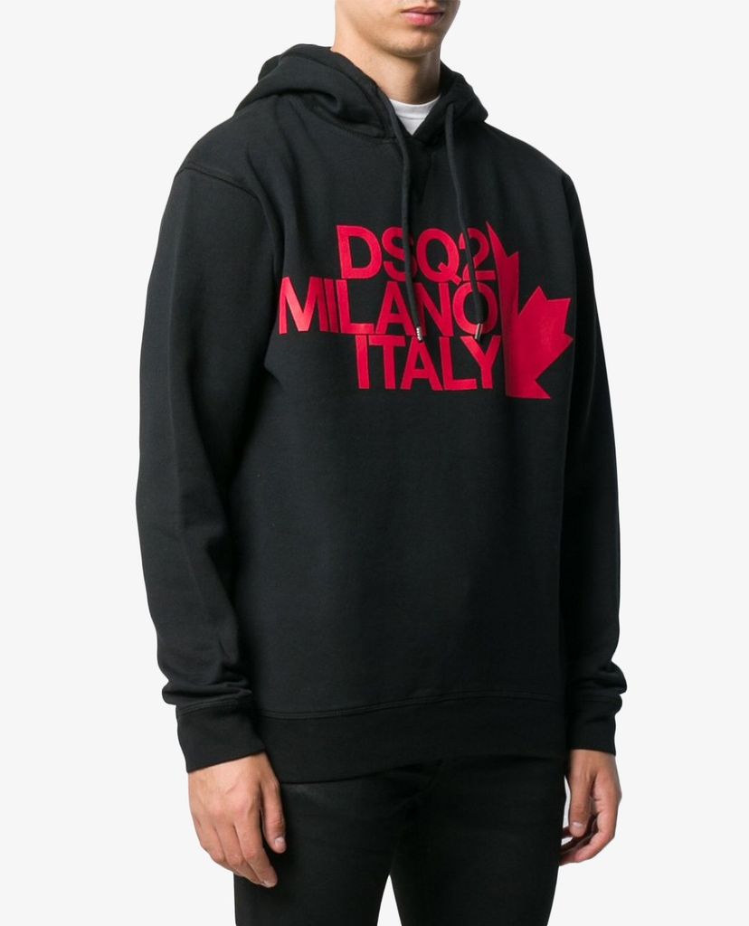 DSQUARED2 - Áo hoodie nam tay dài Milano Italy