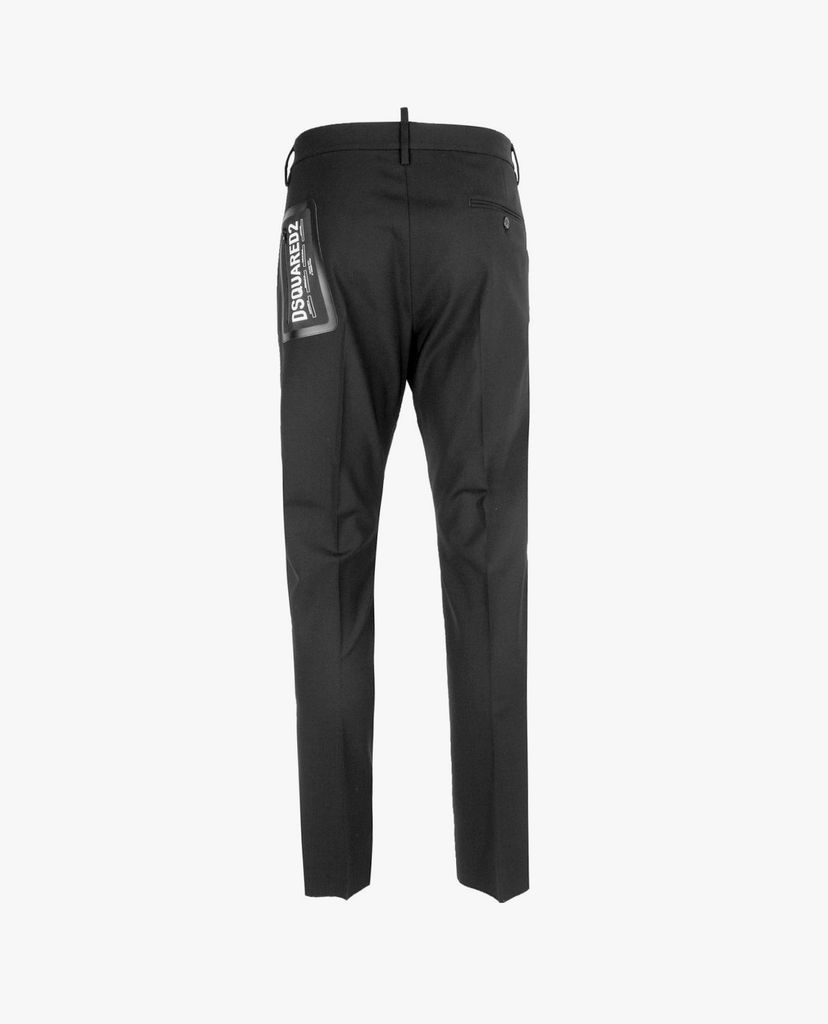 DSQUARED2 - Quần tây nam phom suông Hockney Fit Logo Pocket
