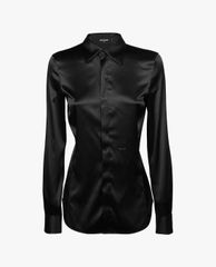 DSQUARED2 - Áo sơ mi nữ tay dài Satin Fitted