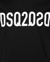 DSQUARED2 - Áo thun tay ngắn cổ tròn in tên thương hiệu nổi bật
