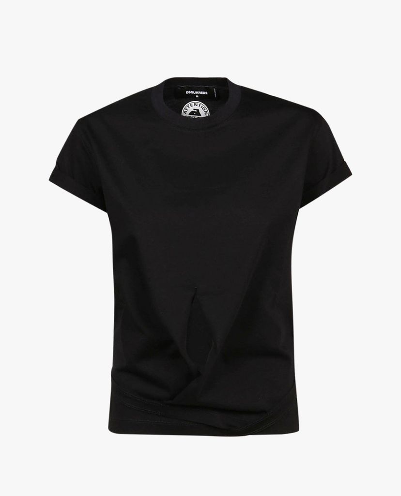 DSQUARED2 - Áo croptop nữ cột dây Caten Twins