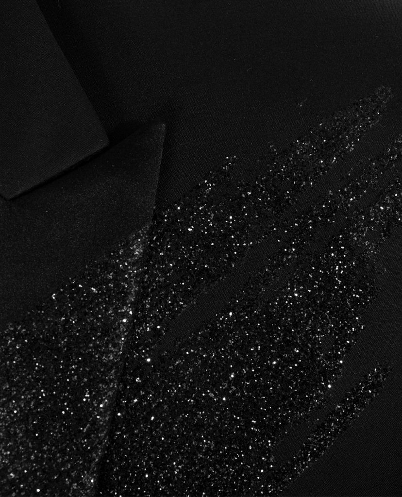 DSQUARED2 - Áo blazer nam Glitter Brush Stroke Silk