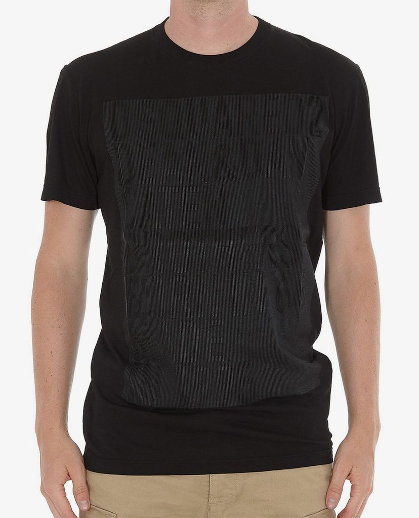 DSQUARED2 - Áo thun nam tay ngắn cổ tròn Logo Printed