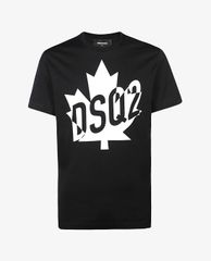 DSQUARED2 - Áo thun tay ngắn cổ tròn Dsq2 Milano Print