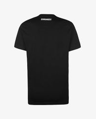 DSQUARED2 - Áo thun nam phom ôm cổ tròn phối logo D2