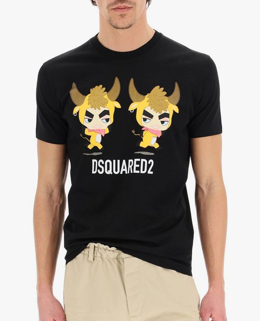 DSQUARED2 - Áo thun nam ngắn tay Year Of The Ox