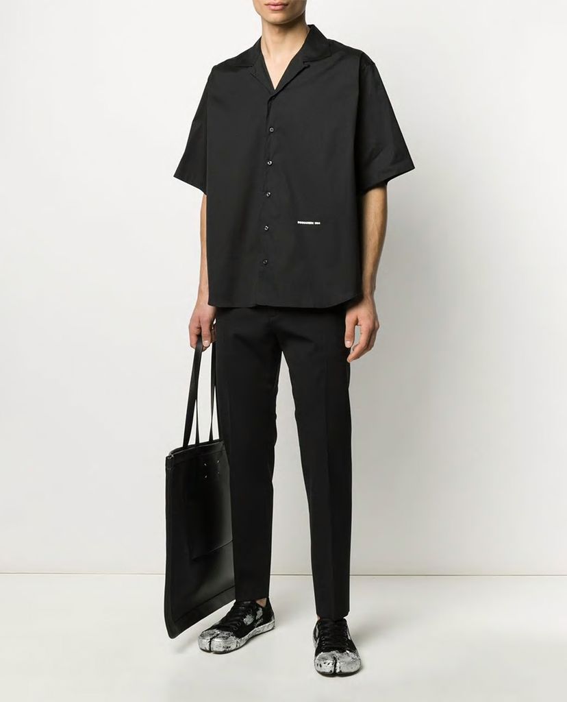 DSQUARED2 - Quần khaki nam ống suông Side-zip Tailored