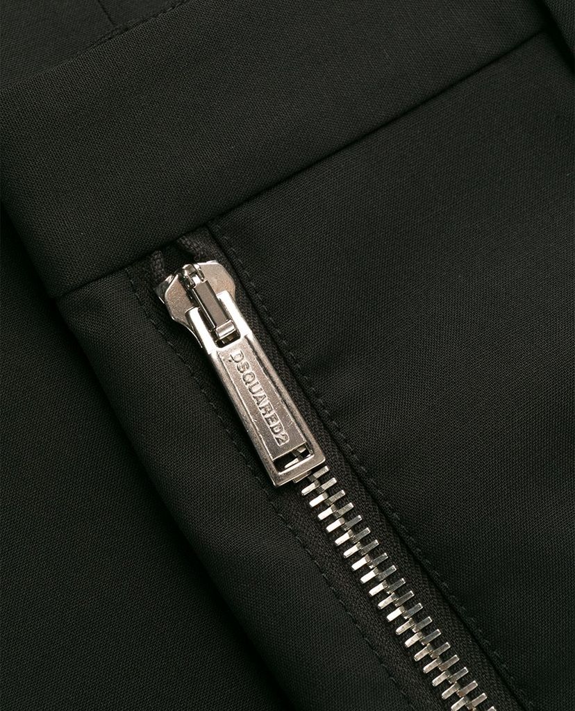 DSQUARED2 - Quần khaki nam ống suông Side-zip Tailored