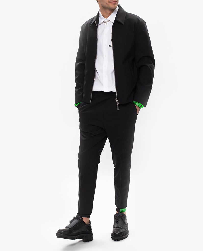 DSQUARED2 - Quần tây nam lưng cao bo gấu trẻ trung