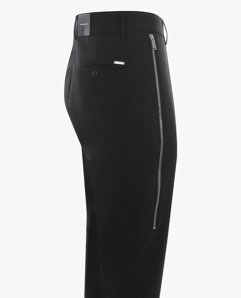 DSQUARED2 - Quần tây nam lưng cao phối zip hiện đại