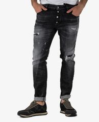 DSQUARED2 - Quần jeans nam rách Slim Fit Skater