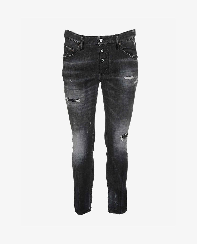DSQUARED2 - Quần jeans nam rách Slim Fit Skater