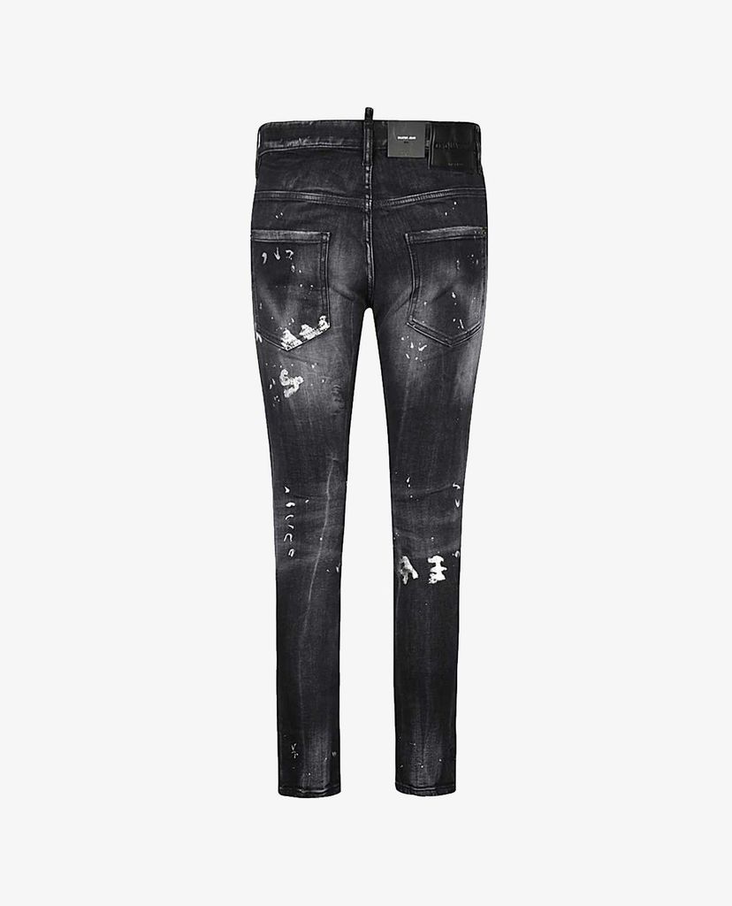DSQUARED2 - Quần jeans nam phom ôm rách gối thời trang