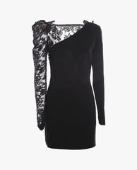DSQUARED2 - Đầm bút chì tay dài phối ren quyến rũ