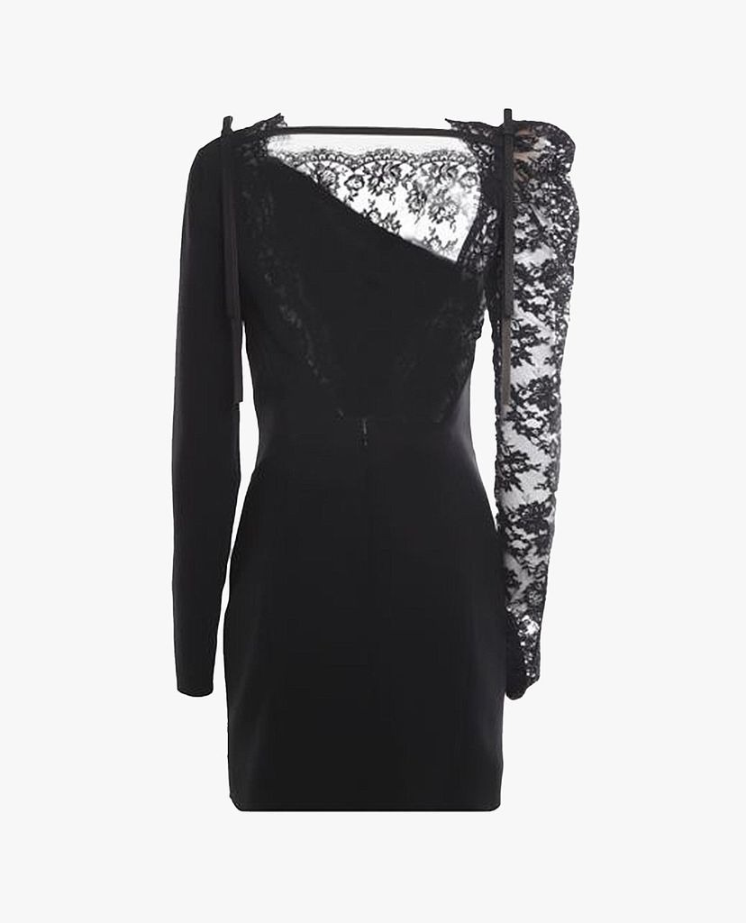 DSQUARED2 - Đầm bút chì tay dài phối ren quyến rũ