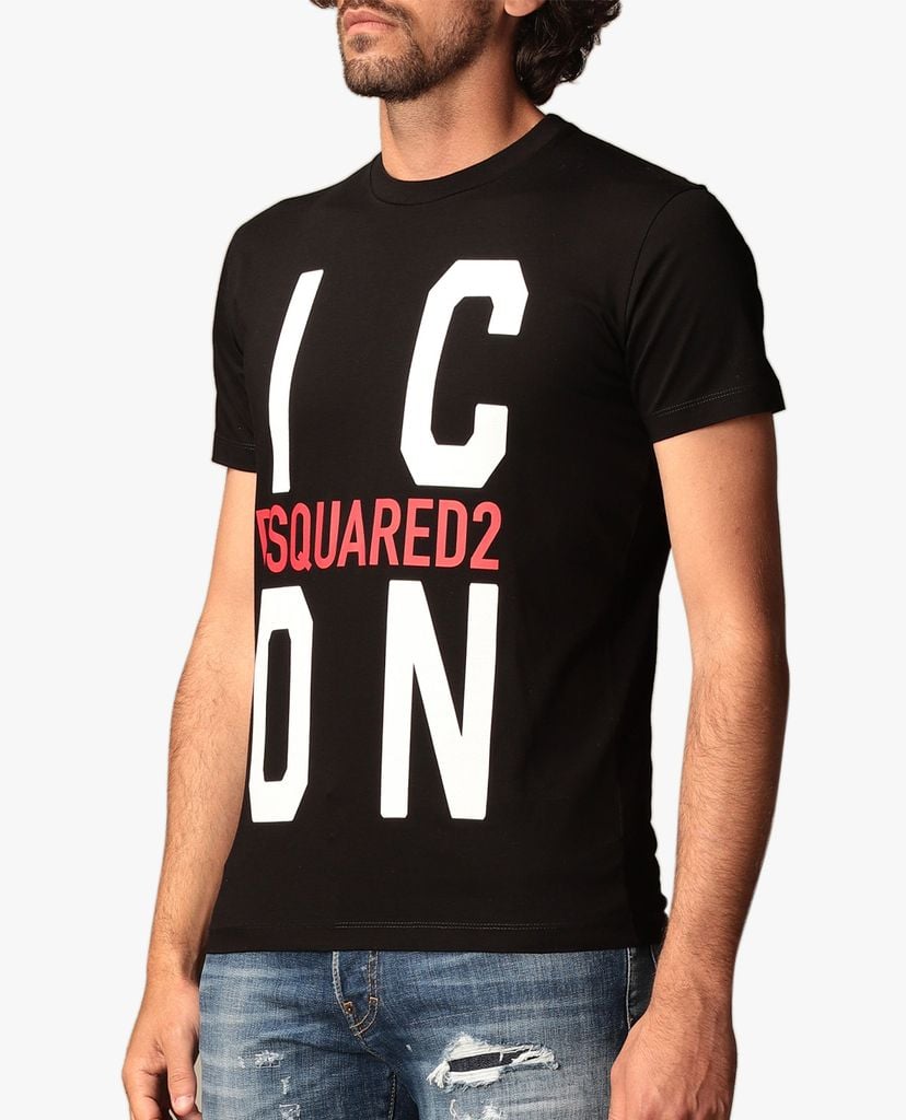 DSQUARED2 - Áo thun nam ngắn tay Icon Logo