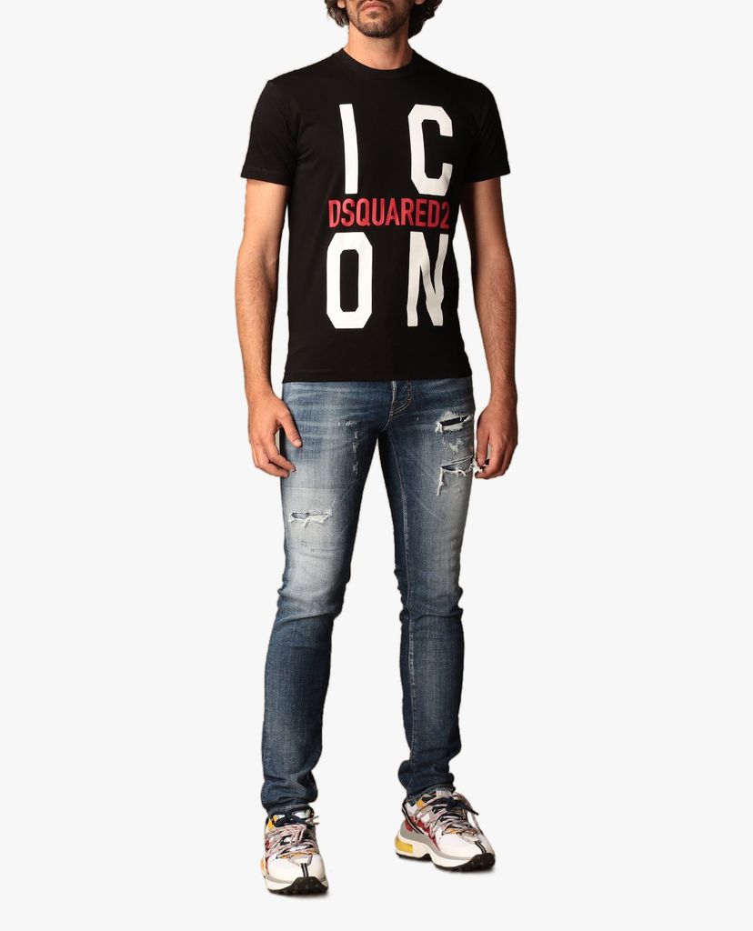 DSQUARED2 - Áo thun nam ngắn tay Icon Logo