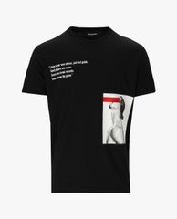 DSQUARED2 - Áo thun nam cổ tròn ngắn tay Icon