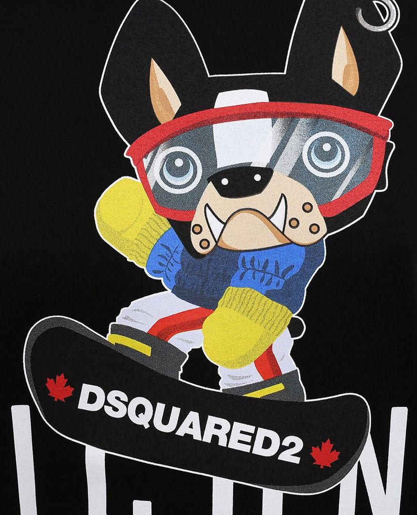 DSQUARED2 - Áo thun nữ ngắn tay cá tính Icon