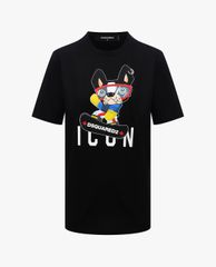 DSQUARED2 - Áo thun nữ ngắn tay cá tính Icon