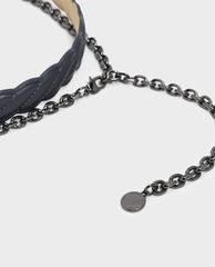 CHARLES & KEITH - Thắt lưng nữ phối mắc xích hiện đại