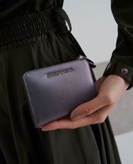 CHARLES & KEITH - Ví nữ dạng gập Mini Top Zip
