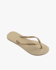 HAVAIANAS - Dép nữ Slim Logo Metallic