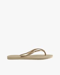 HAVAIANAS - Dép nữ Slim Logo Metallic