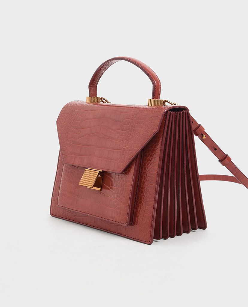 CHARLES & KEITH - Túi xách tay nữ Top Handle