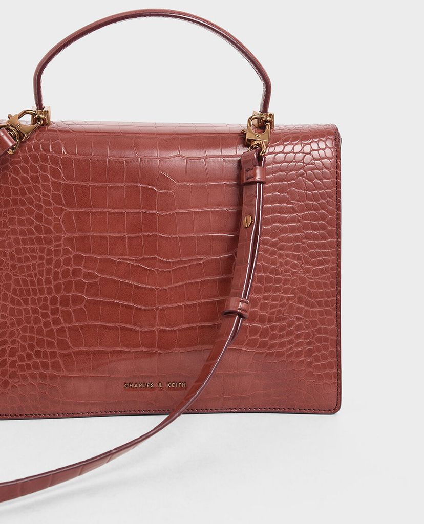 CHARLES & KEITH - Túi xách tay nữ Top Handle