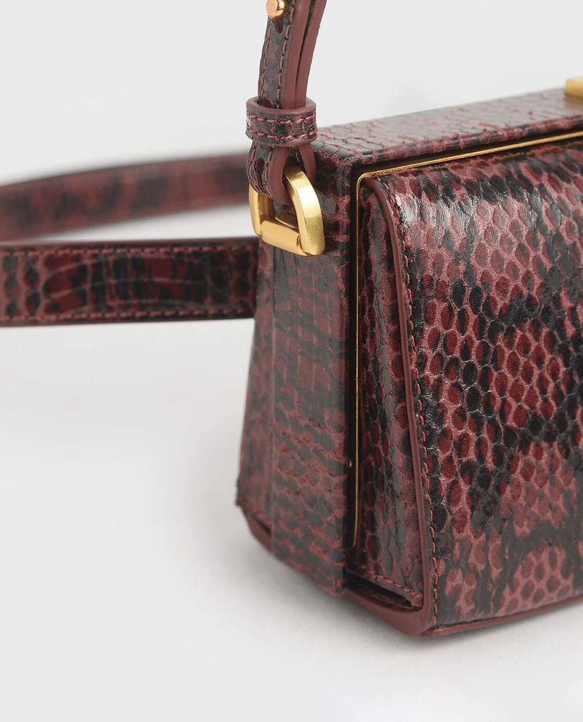 CHARLES & KEITH - Túi đeo chéo chữ nhật Rectangular