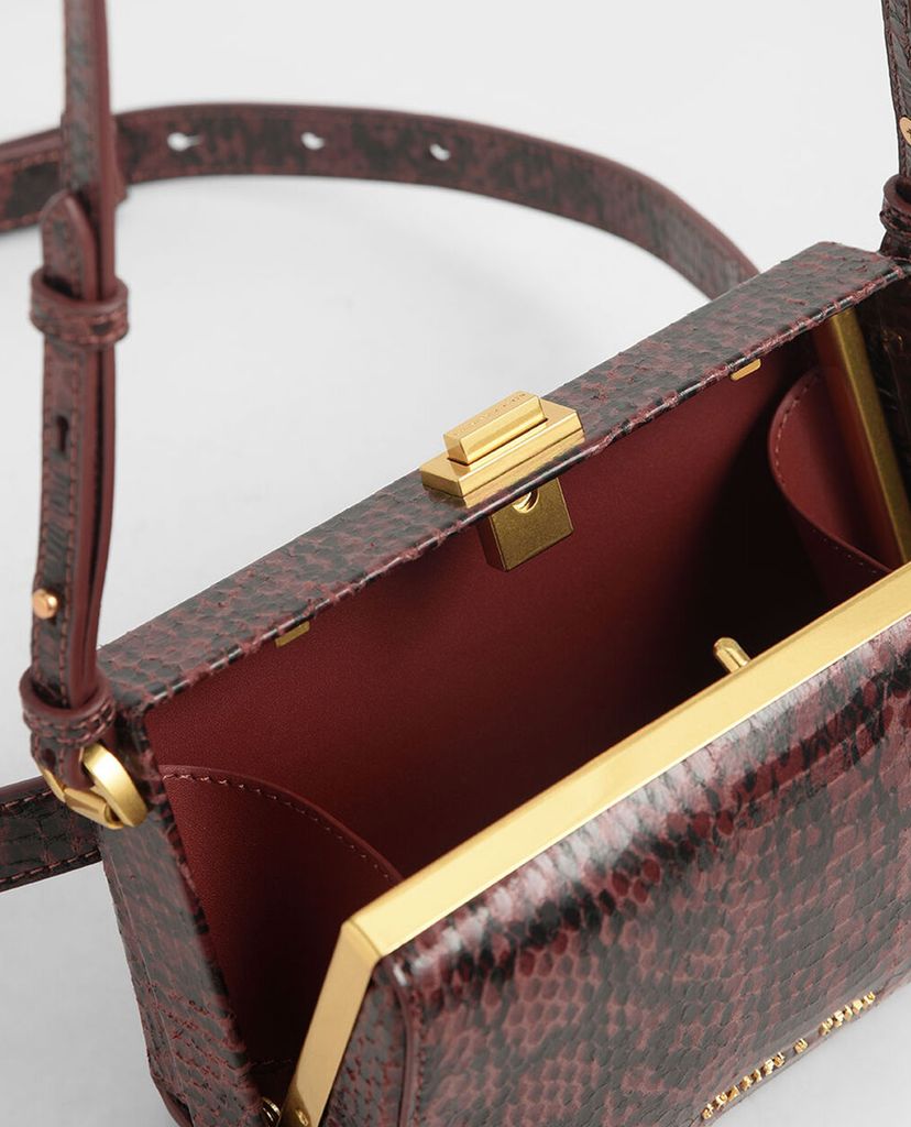 CHARLES & KEITH - Túi đeo chéo chữ nhật Rectangular