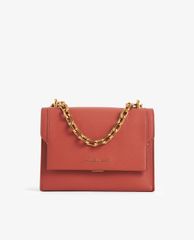 CHARLES & KEITH - Túi đeo chéo nữ hình chữ nhật Chain Handle