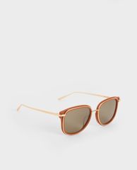 CHARLES & KEITH - Kính mát nữ thời trang Oval