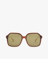 CHARLES & KEITH - Kính mát nữ gọng vuông Acetate Butterfly