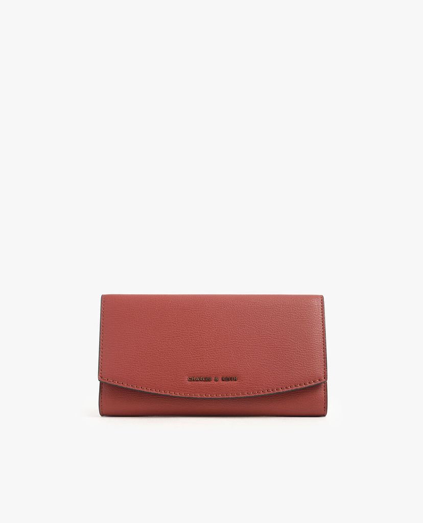 CHARLES & KEITH - Ví nữ hình chữ nhật Mini Front Flap