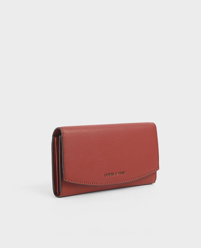 CHARLES & KEITH - Ví nữ hình chữ nhật Mini Front Flap