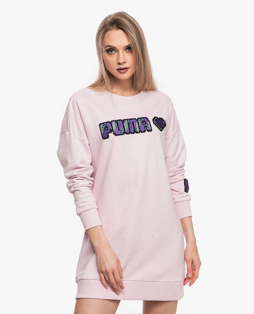 PUMA - Đầm hoodie Digital Love