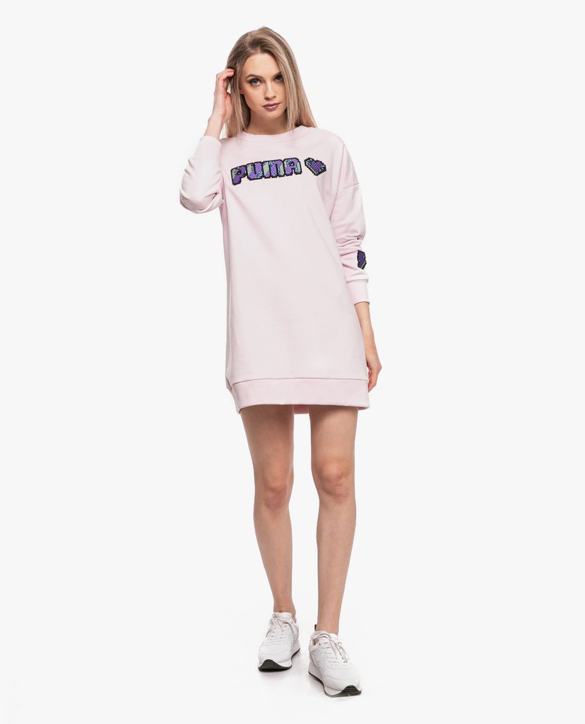 PUMA - Đầm hoodie Digital Love