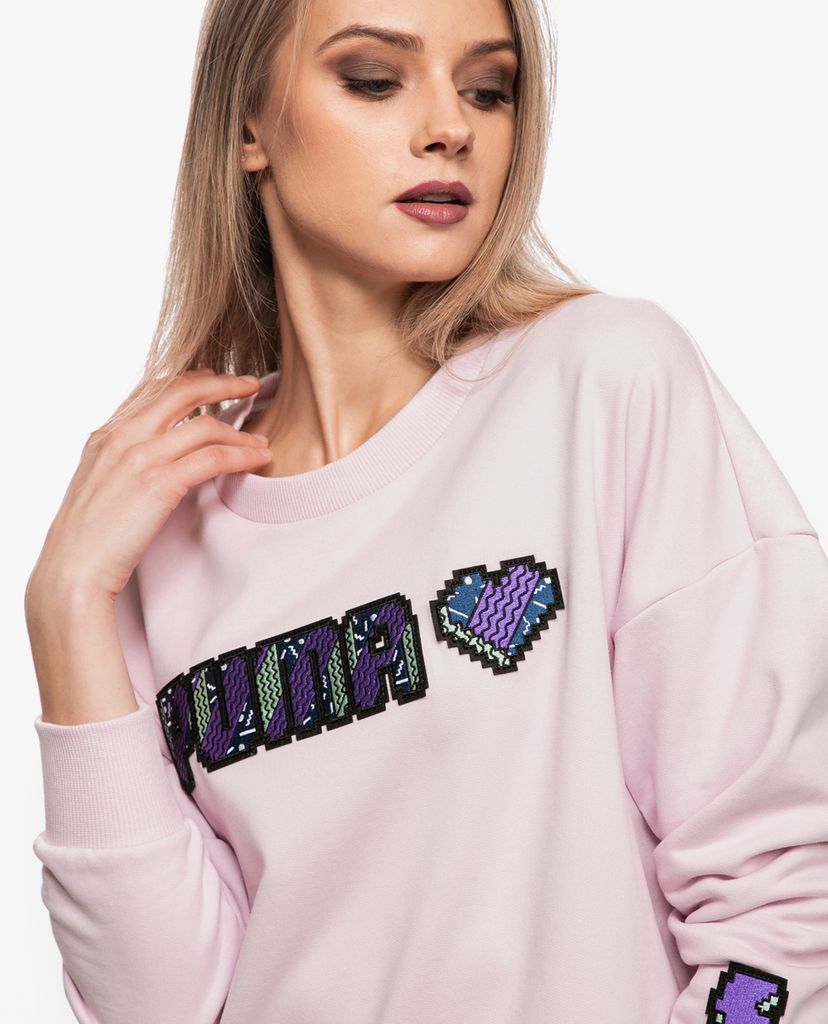 PUMA - Đầm hoodie Digital Love